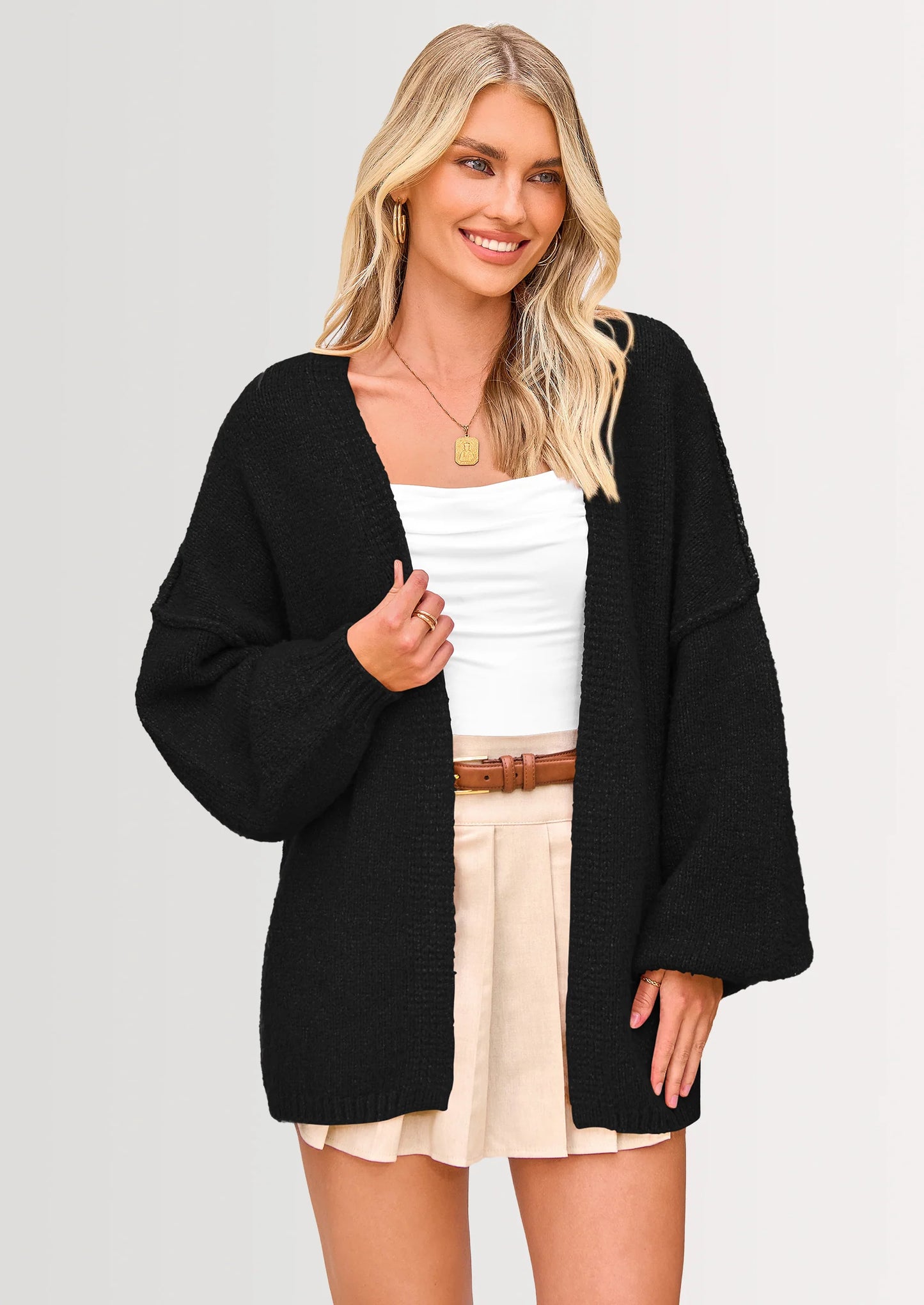 Women's Oversized Cardigan Sweater